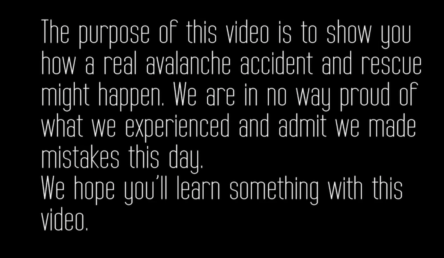 Video: Chatel Avalanche Rescue